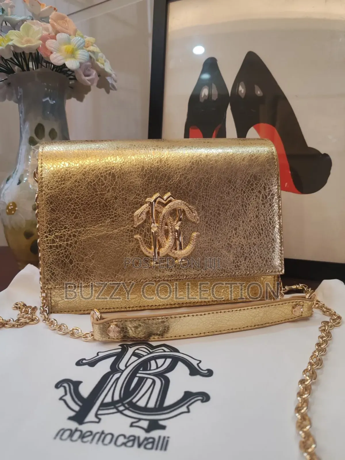 Premium Quality Luxury Roberto Cavalli Handbag