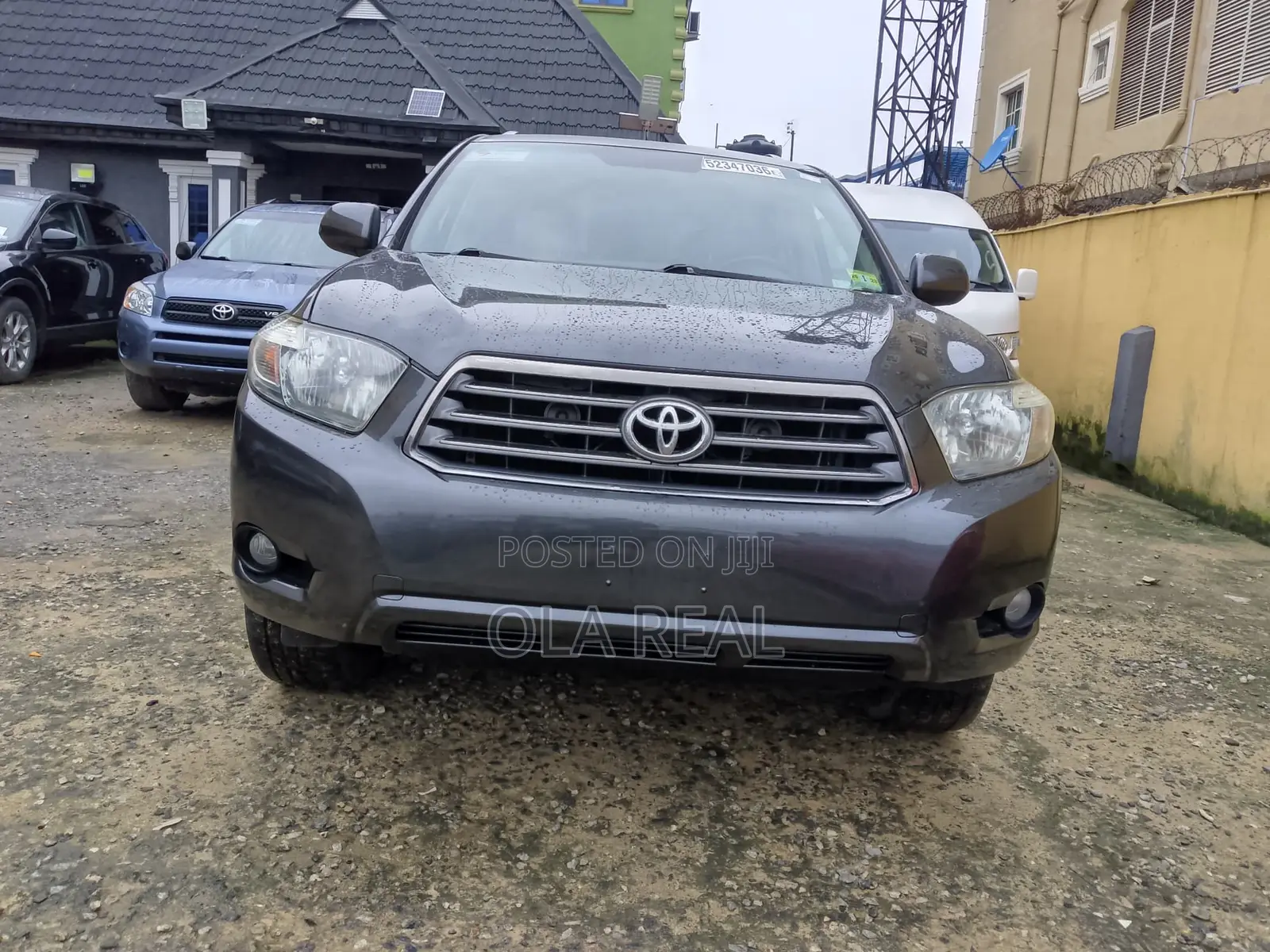 Toyota Highlander Sport 2008 Gray