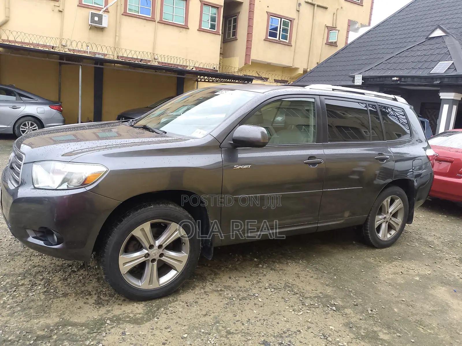 Toyota Highlander Sport 2008 Gray