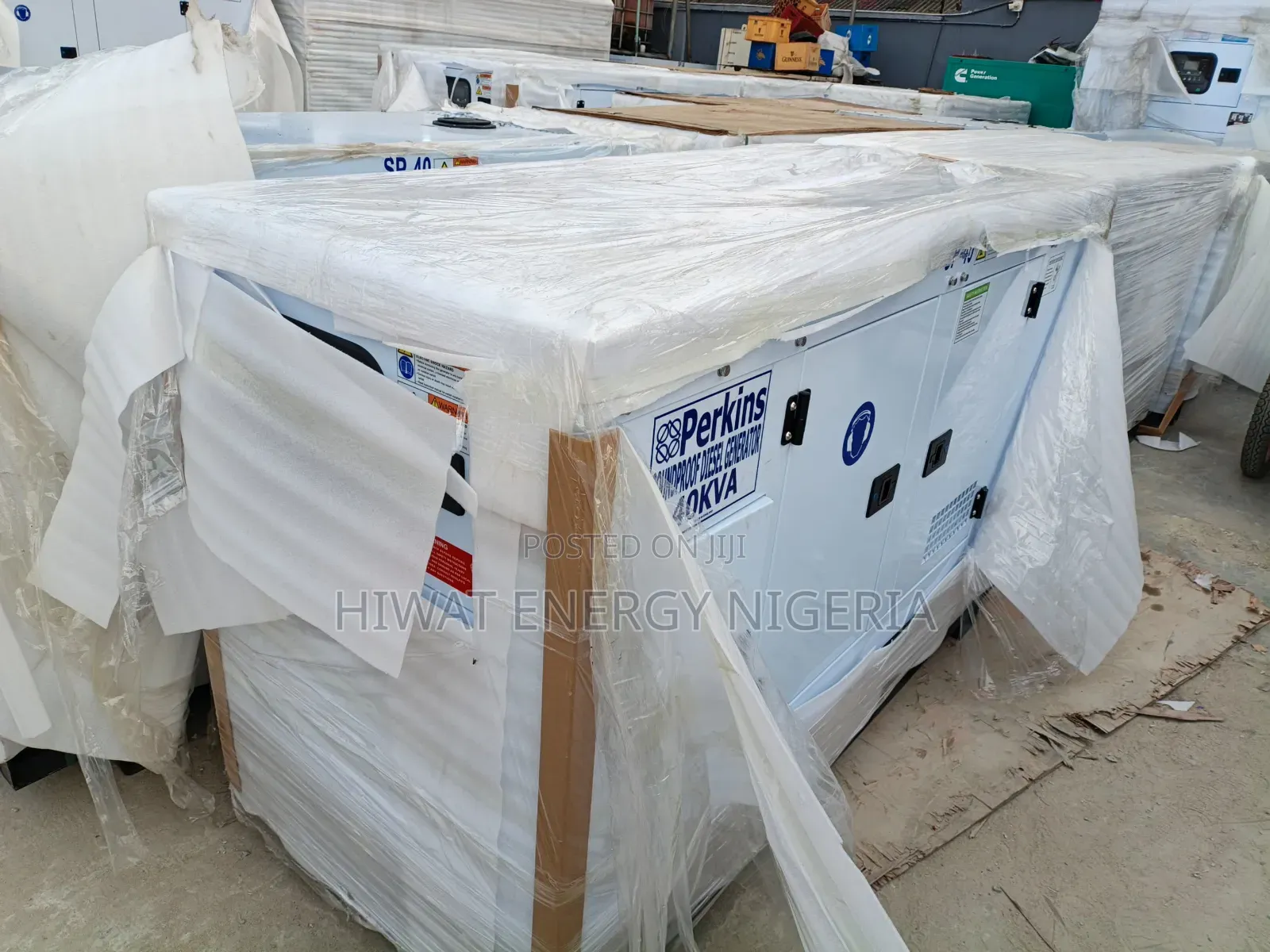 Industrial Perkins 40kva Soundproof Diesel Generator