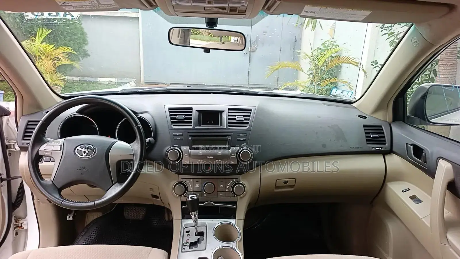 Toyota Highlander Base 2009 White