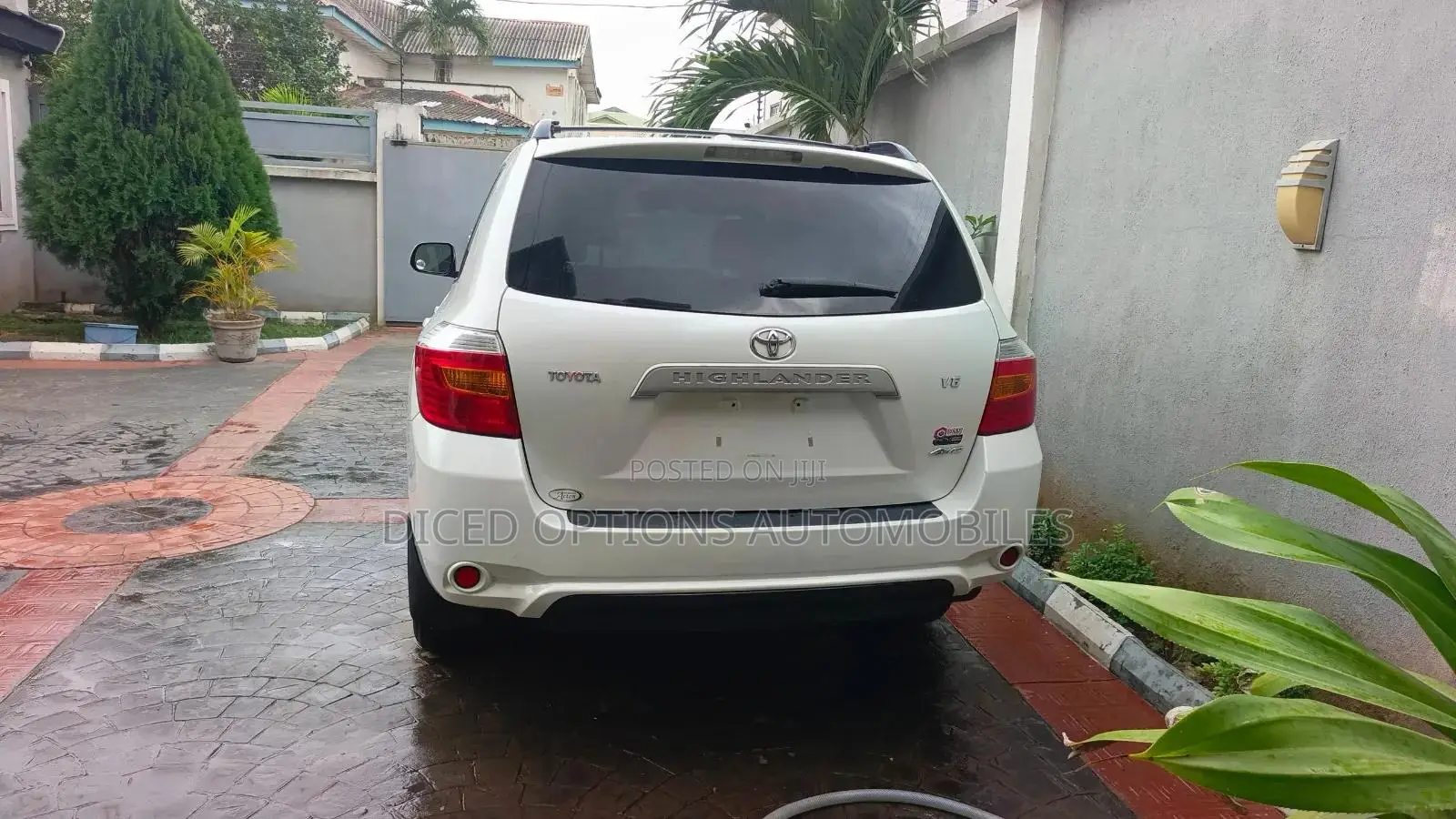 Toyota Highlander Base 2009 White
