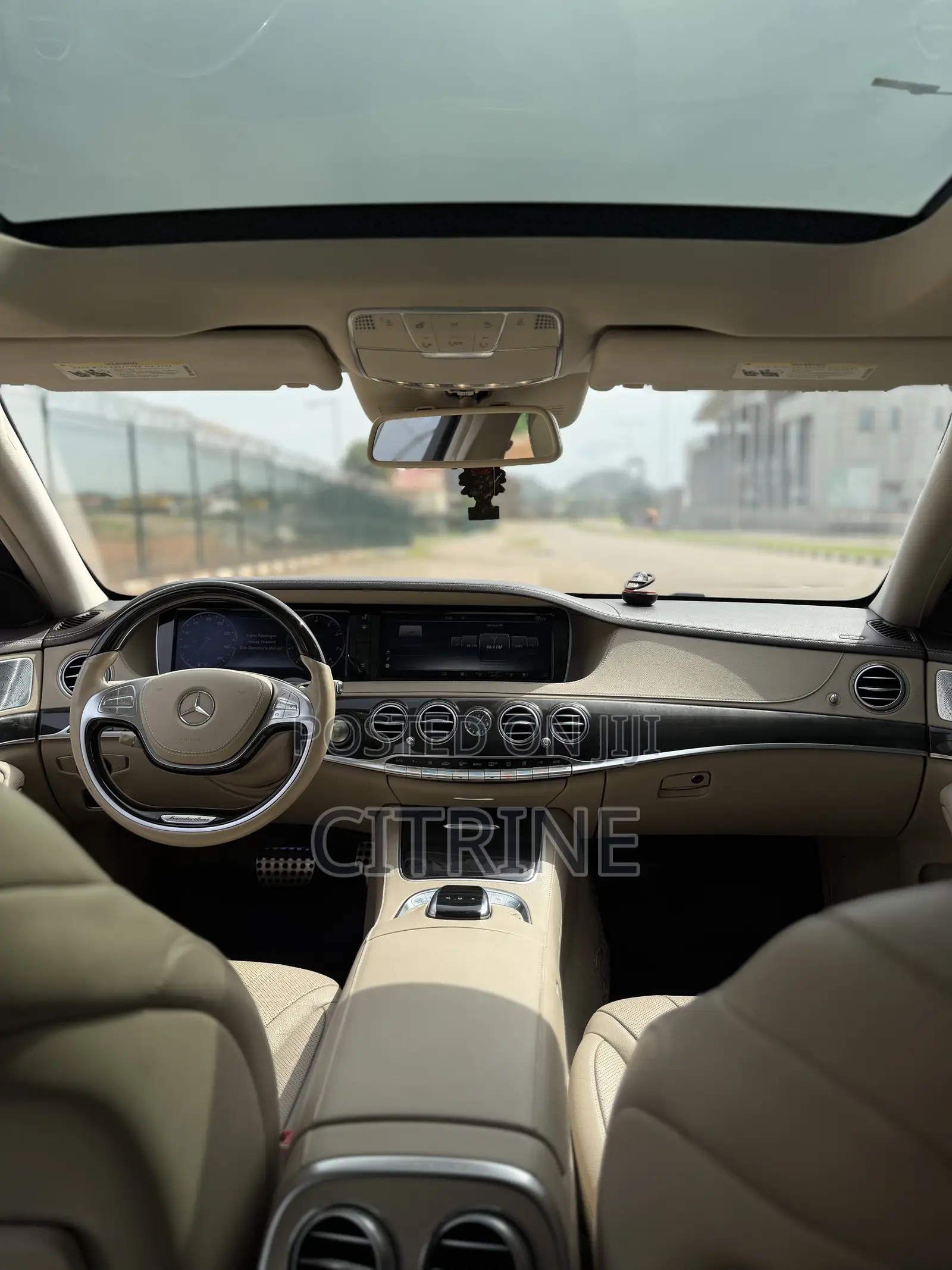 Mercedes-Benz S-Class S 550 2015 Burgundy