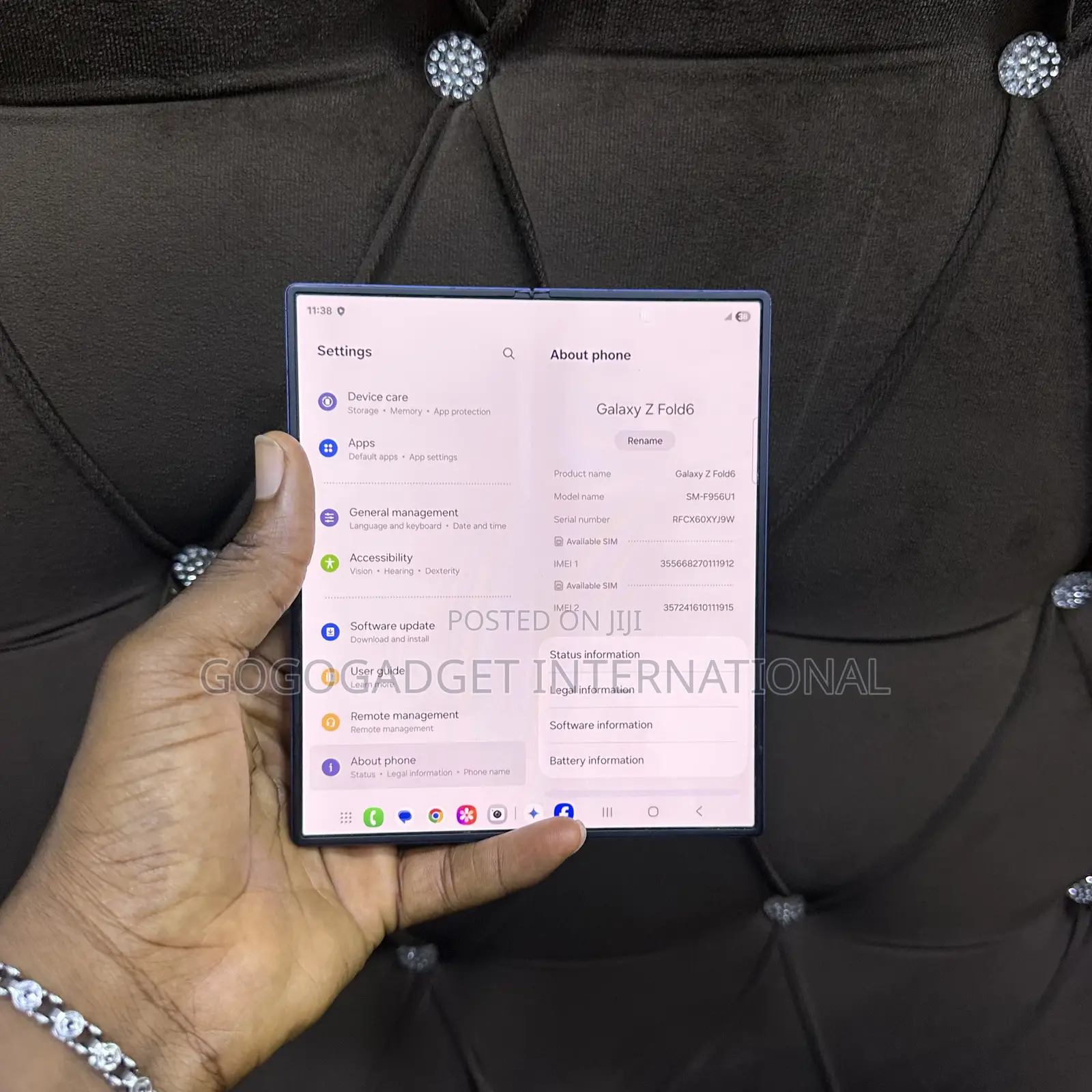 Samsung Galaxy Z Fold6 512 GB Blue