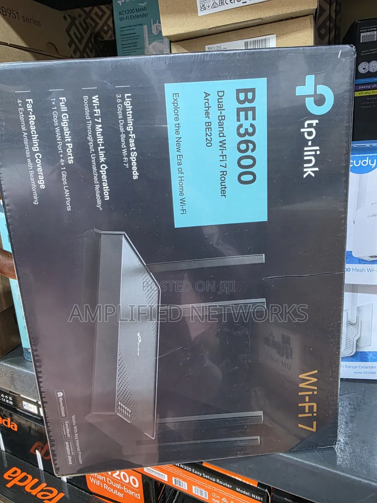 BE3600 Archer BE220 Tplink Wifi7 Router
