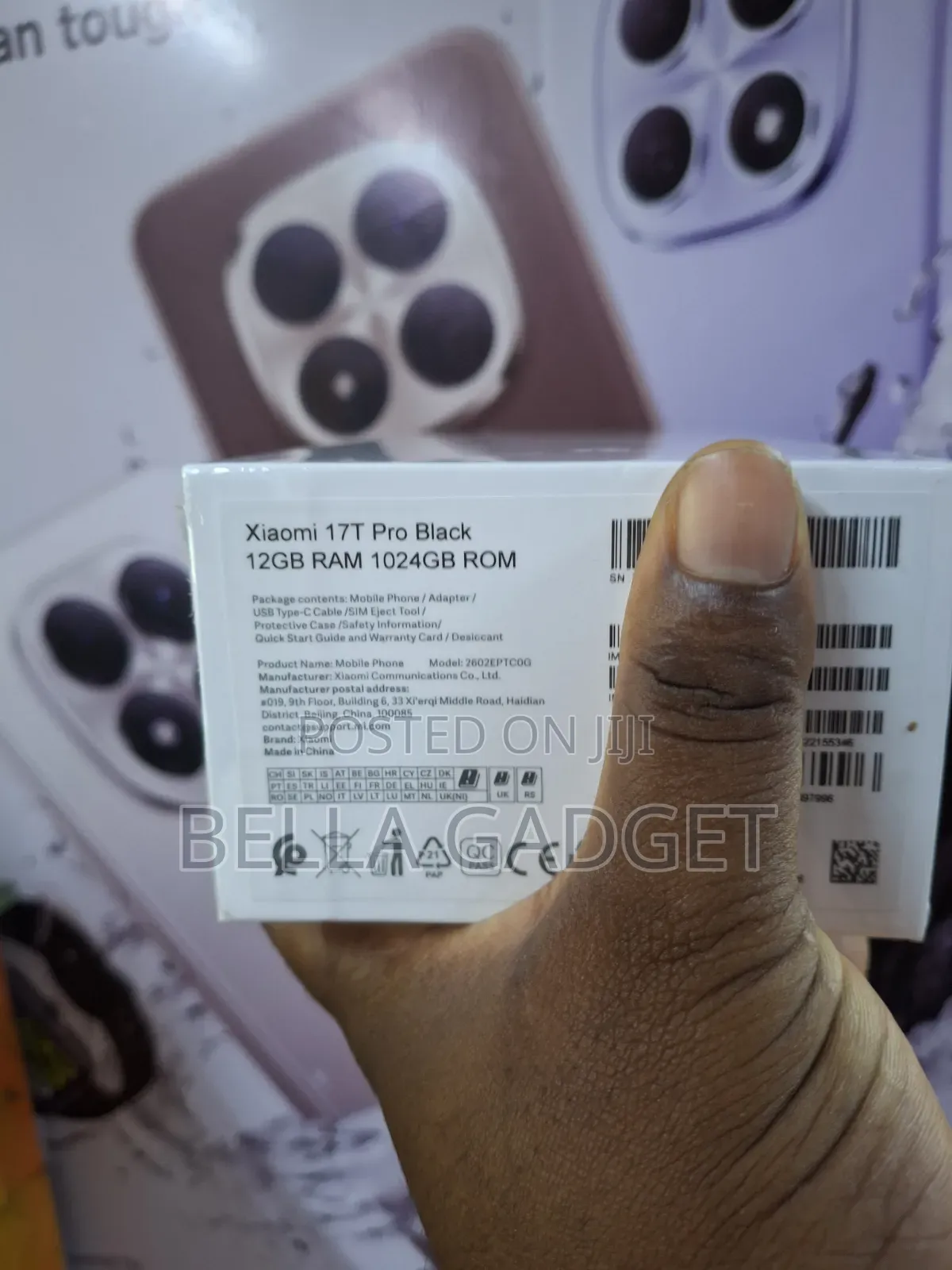 New Xiaomi 17T Pro 1 TB Black