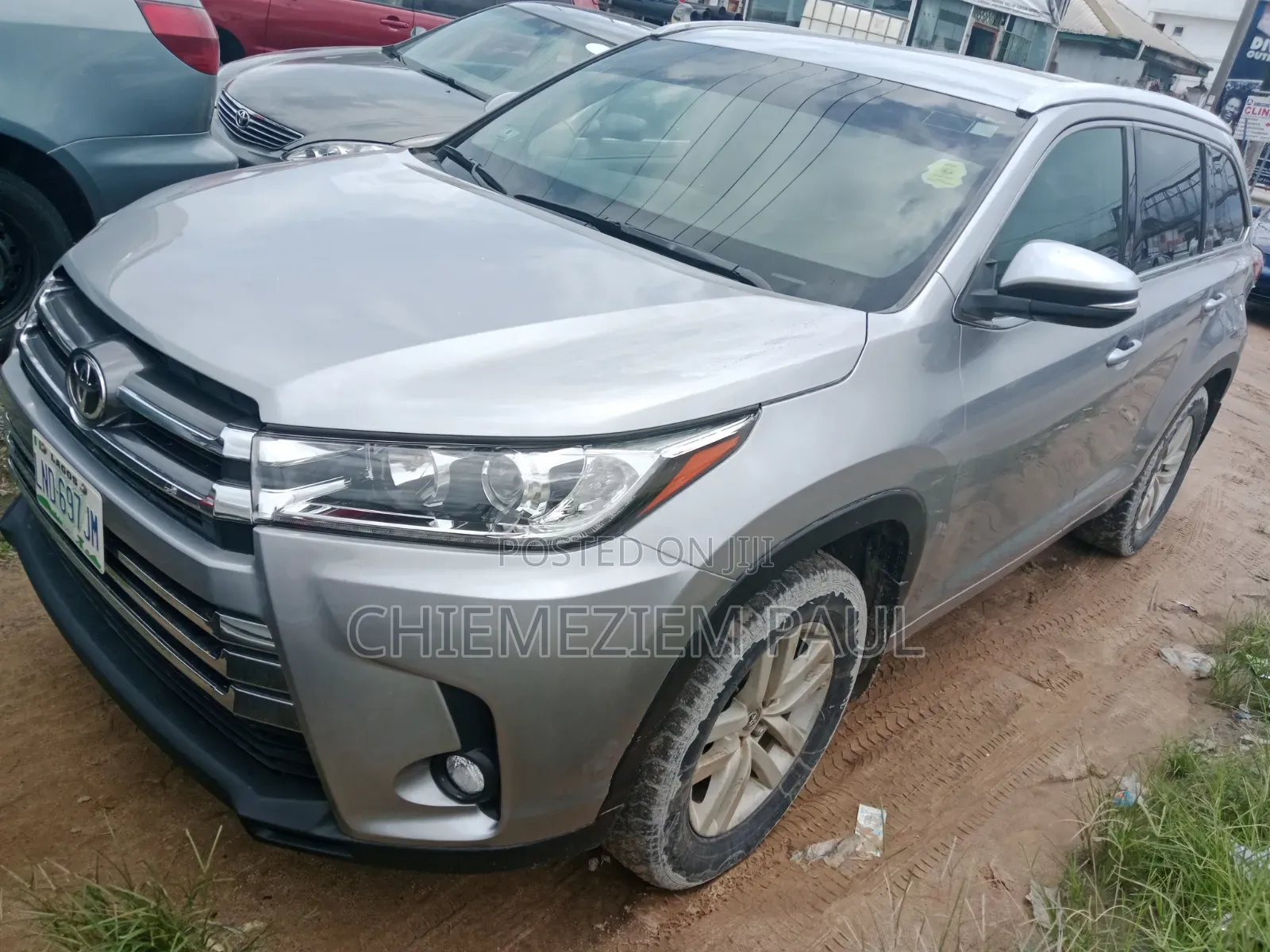 Toyota Highlander 2017 Silver