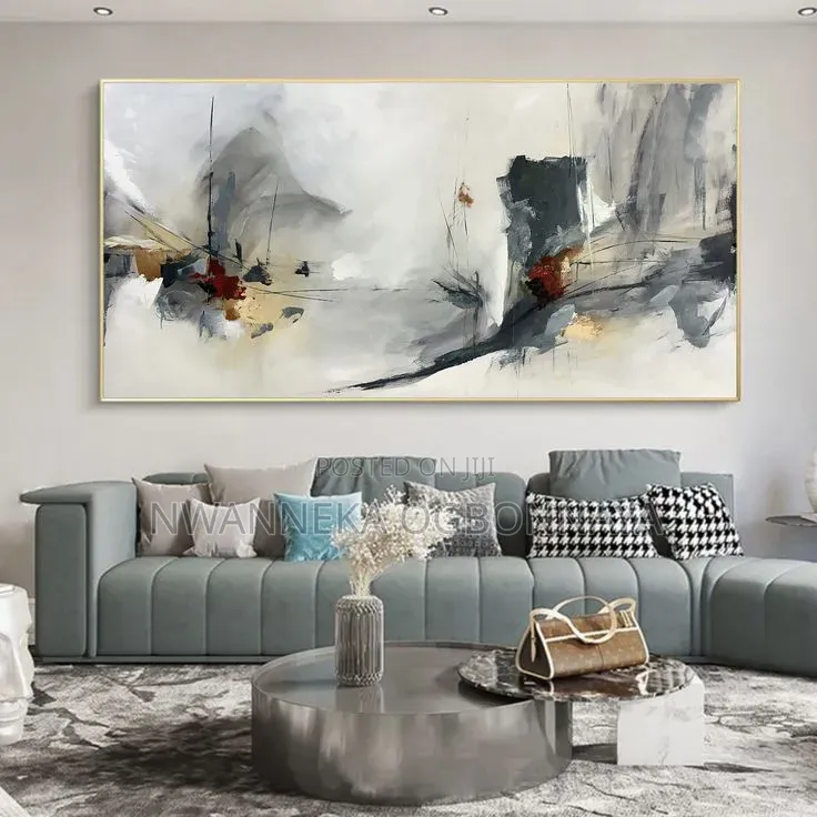 Abstract Canvas Printing Palette Knife Canvas Artwork