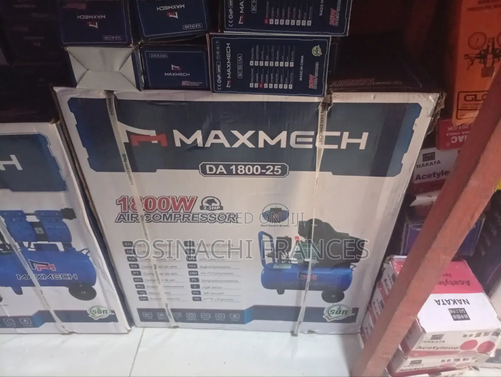 25 Liters Air Pressure Compressor 2HP Electric Power