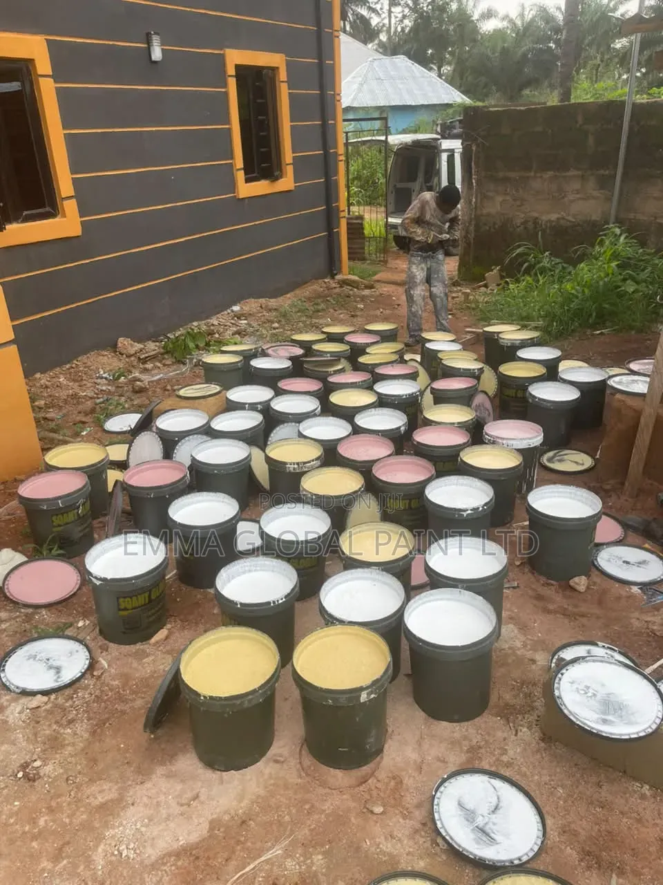 Open and Use Potty/ Emulsion Paint