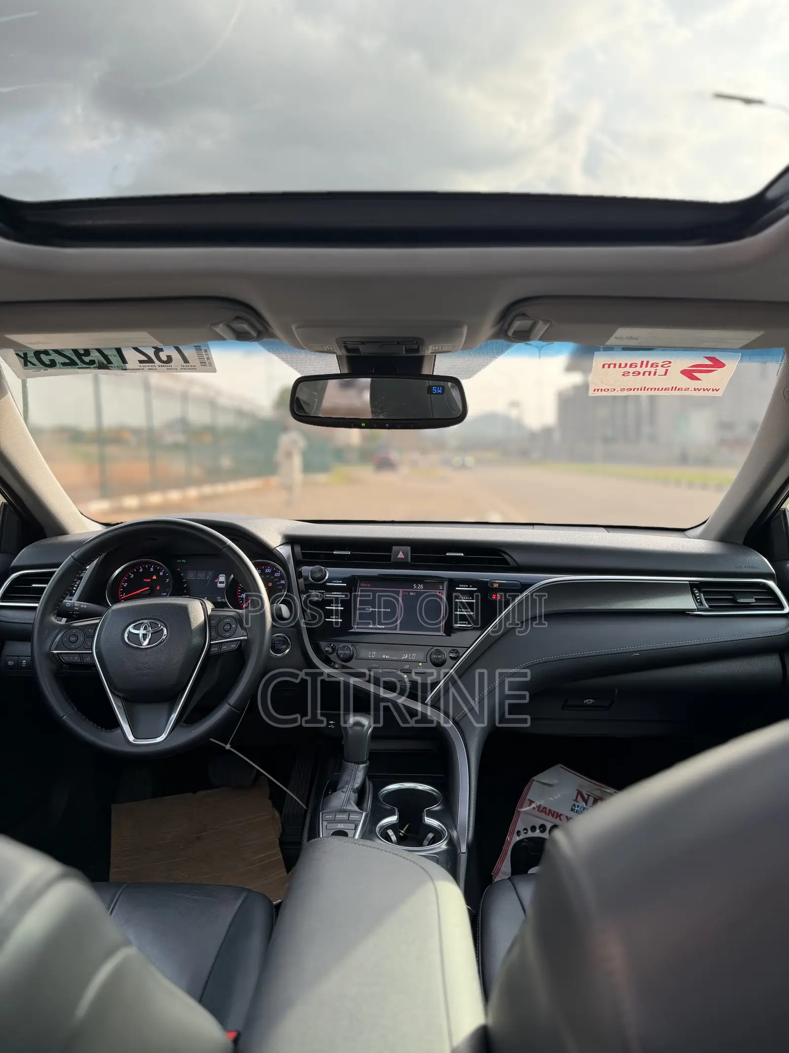 Toyota Camry XSE (2.5L 4cyl 8A) 2019 Gray