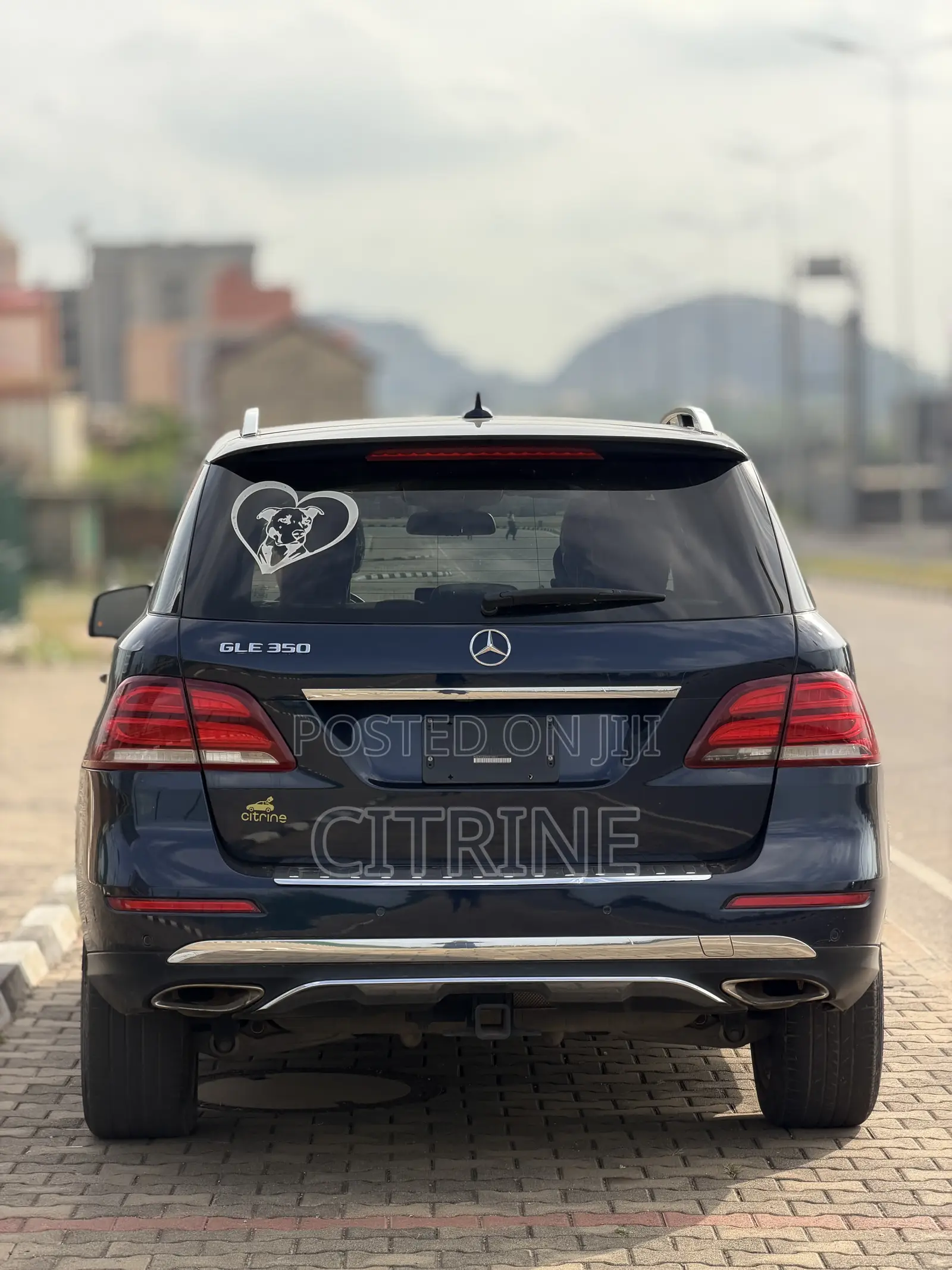 Mercedes-Benz GLE-Class GLE 350 2017 Blue