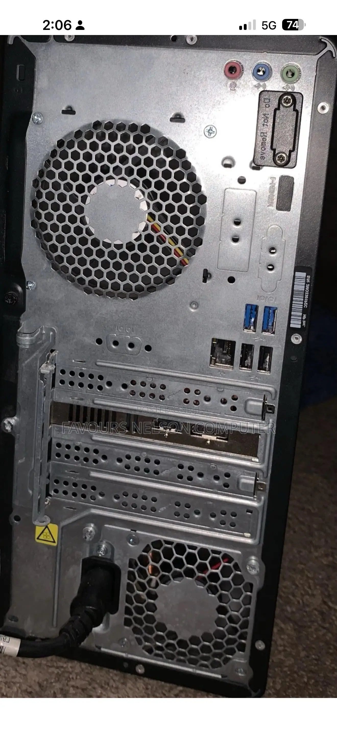 Desktop Computer HP Victus 15L 32GB Intel Core i7 SSD 2T