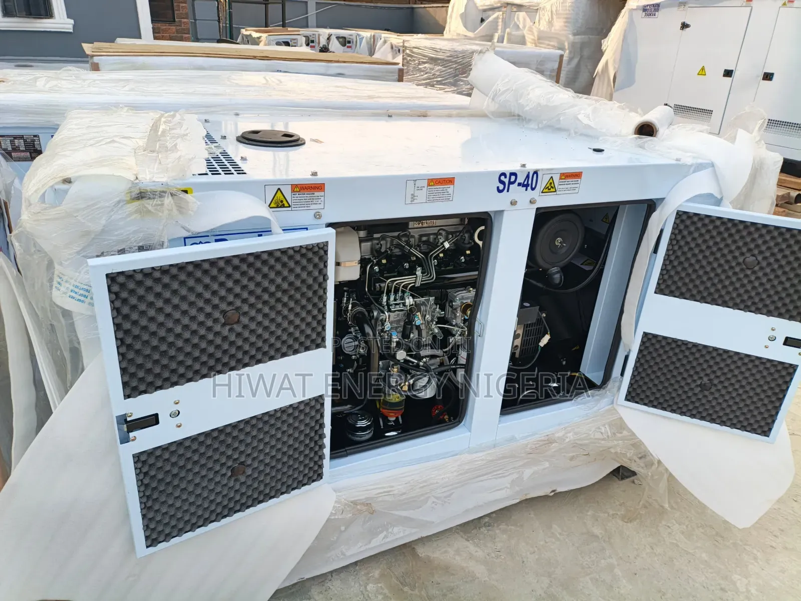 Standby Power With Perkins 40kva Diesel Generator