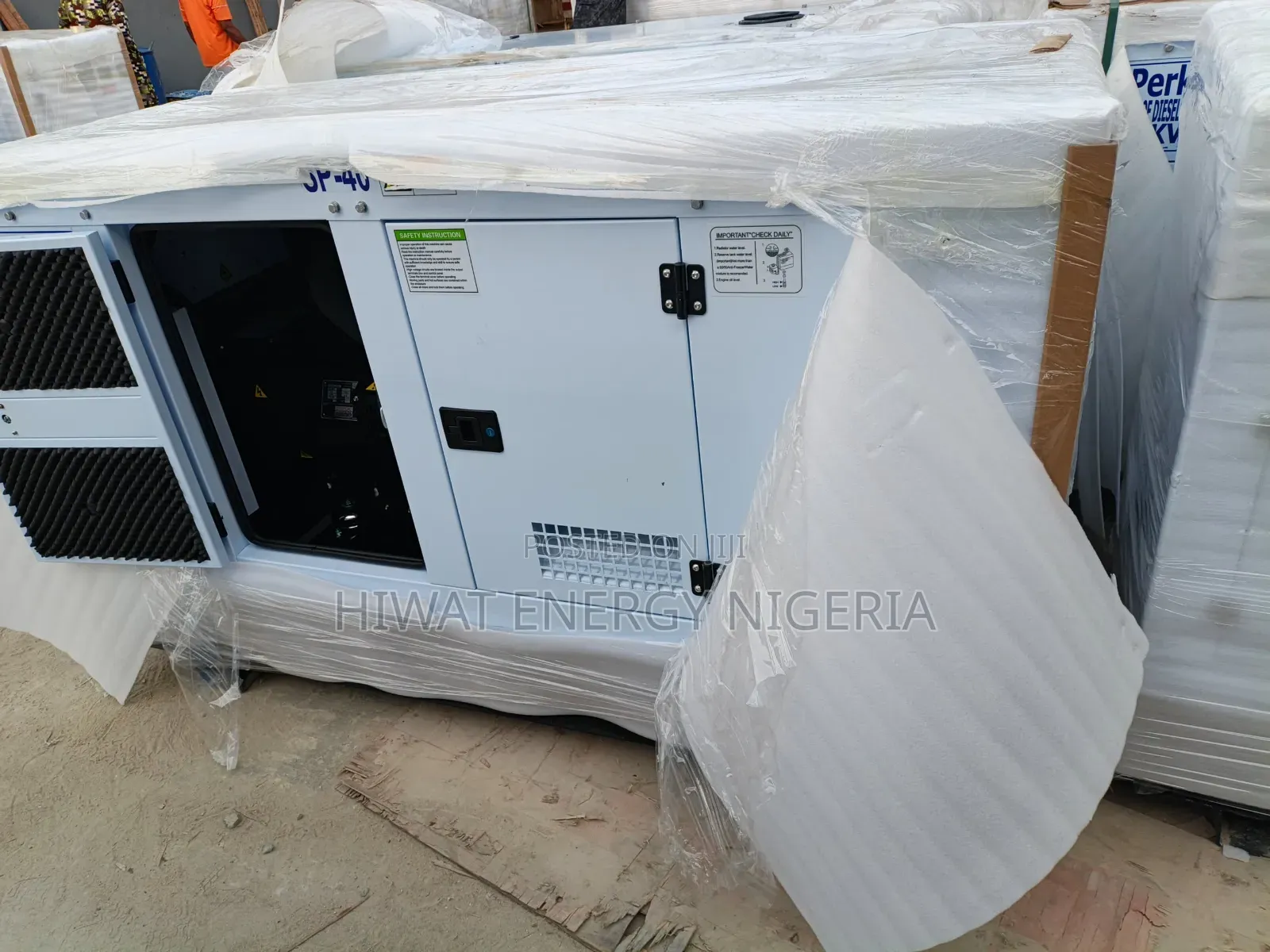Standby Power With Perkins 40kva Diesel Generator
