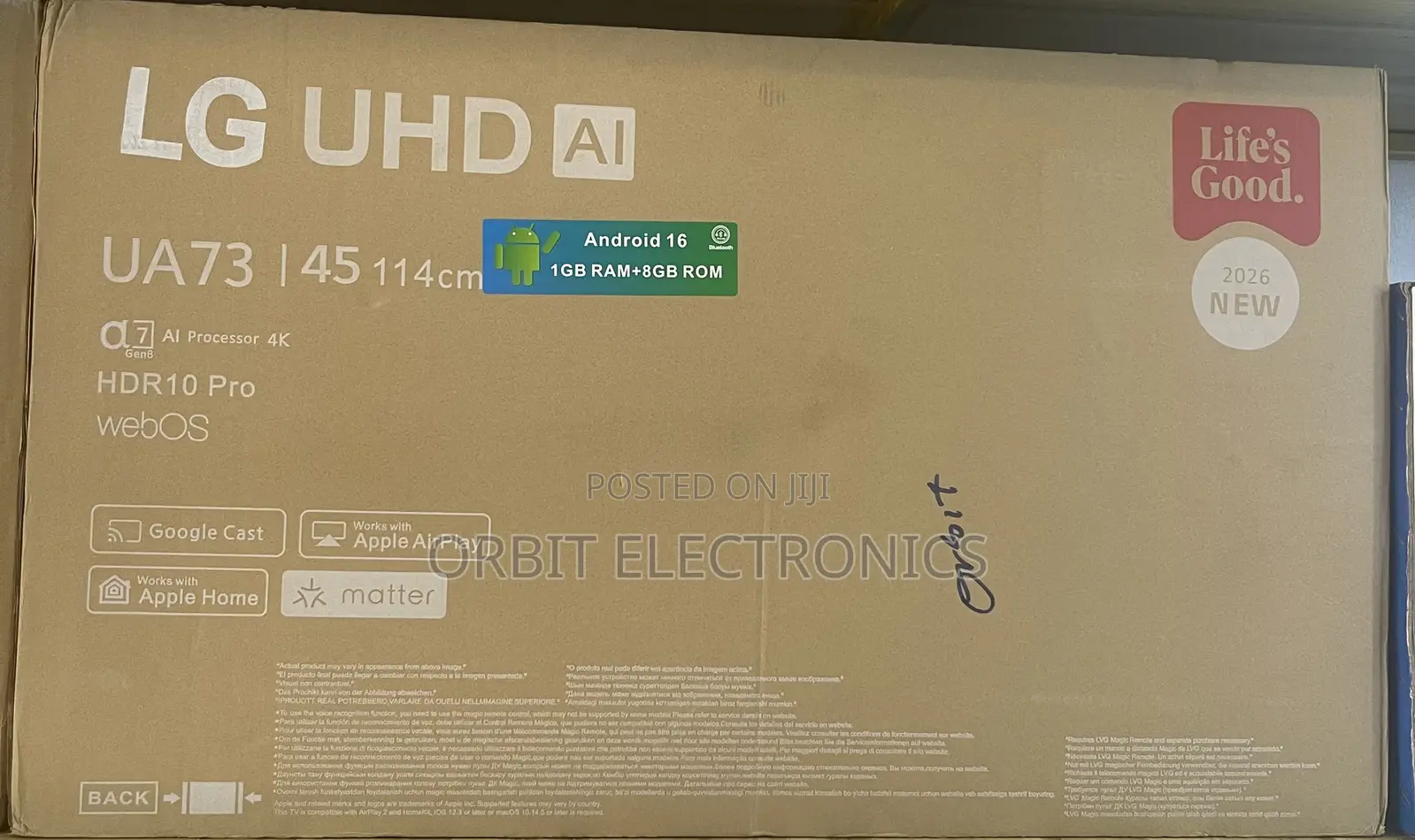 Smart LG TV 43