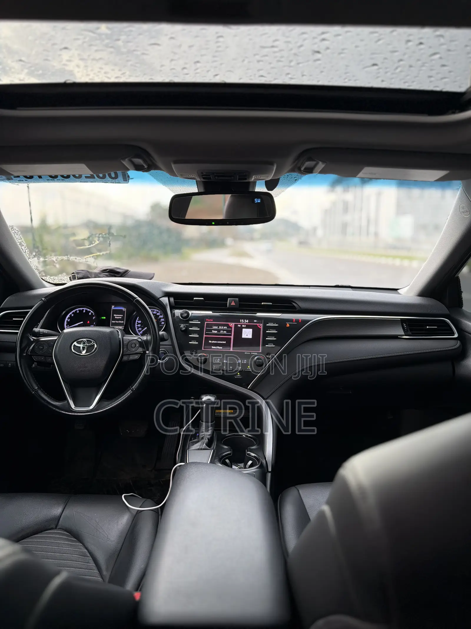 Toyota Camry SE (2.5L 4cyl 8A) 2019 Burgundy