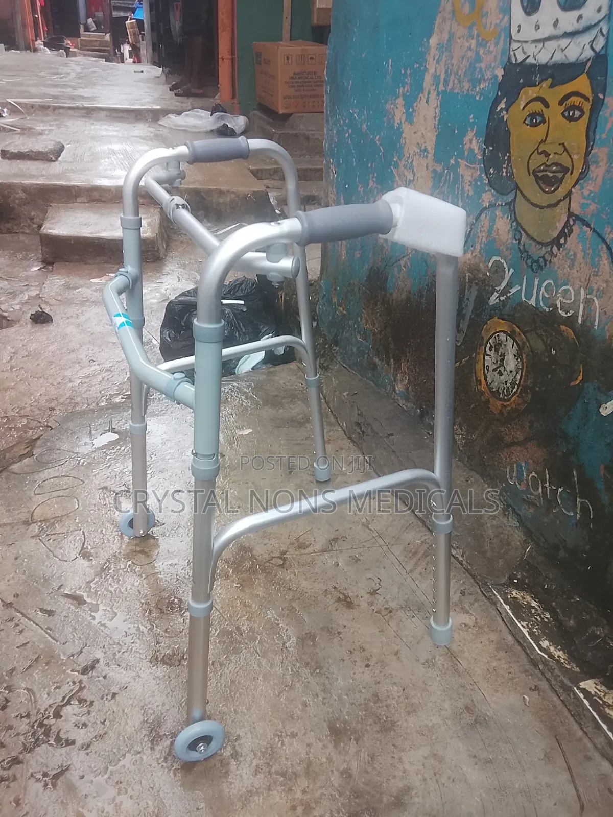 Walking Frame With Tyre