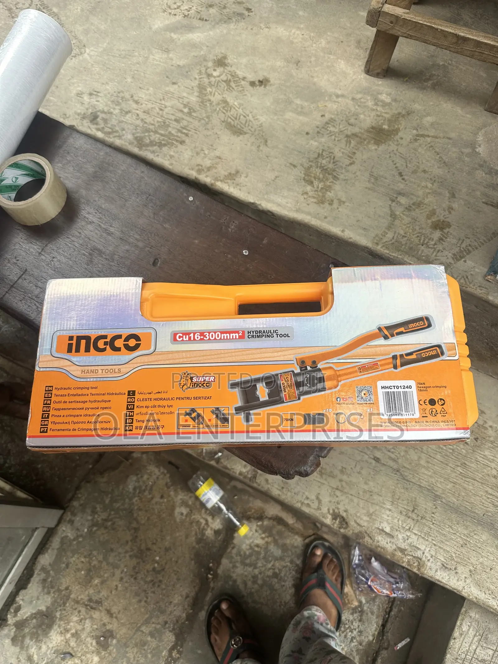 CU16-300MM Hydraulic Cable Crimping Tool