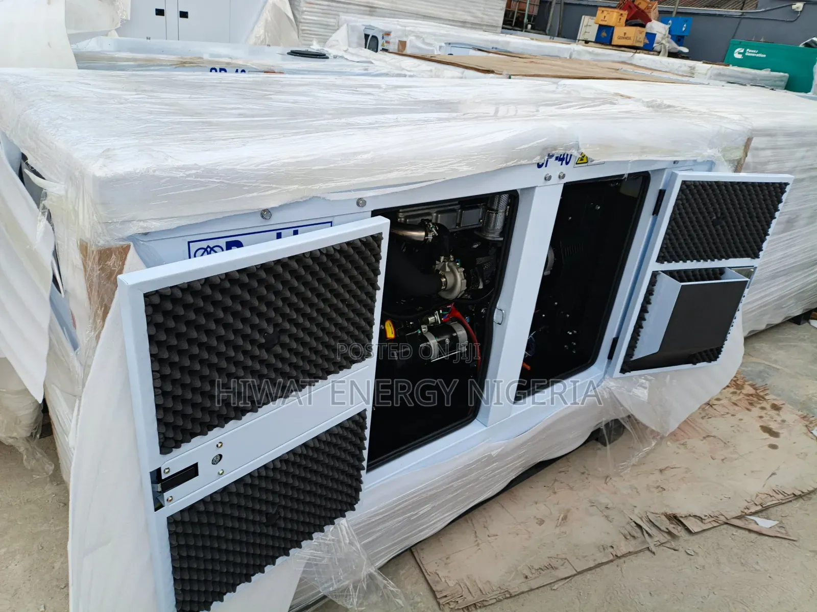 Perkins 40kva Soundproof Generator for Industrial Use