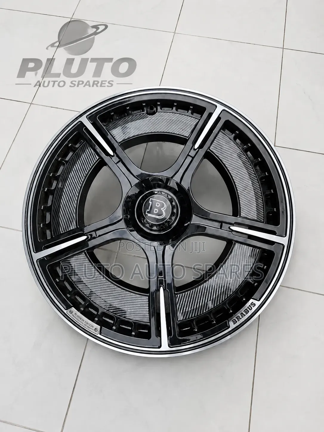 Certified Forged Brabus Alloy Rims – 22 Inches