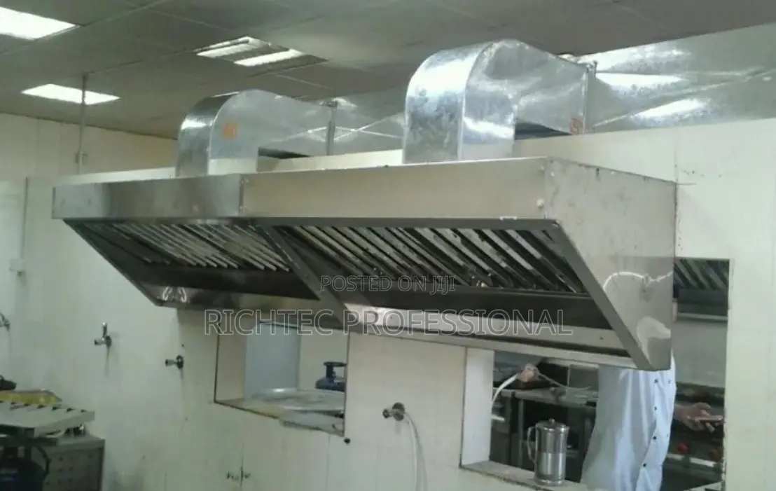 High Quality Commercial Stainless Steel Kitchen Hood
