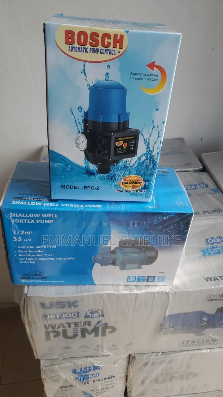 Automatic Pressure Pump and Control