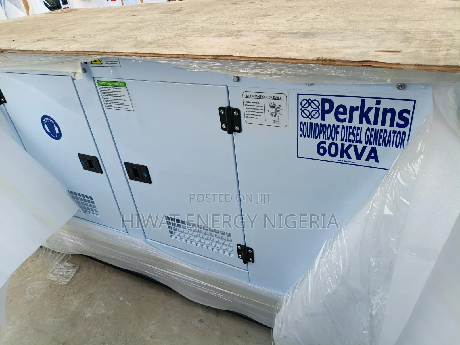 Brand New Perkins 60kva Generator for Sale