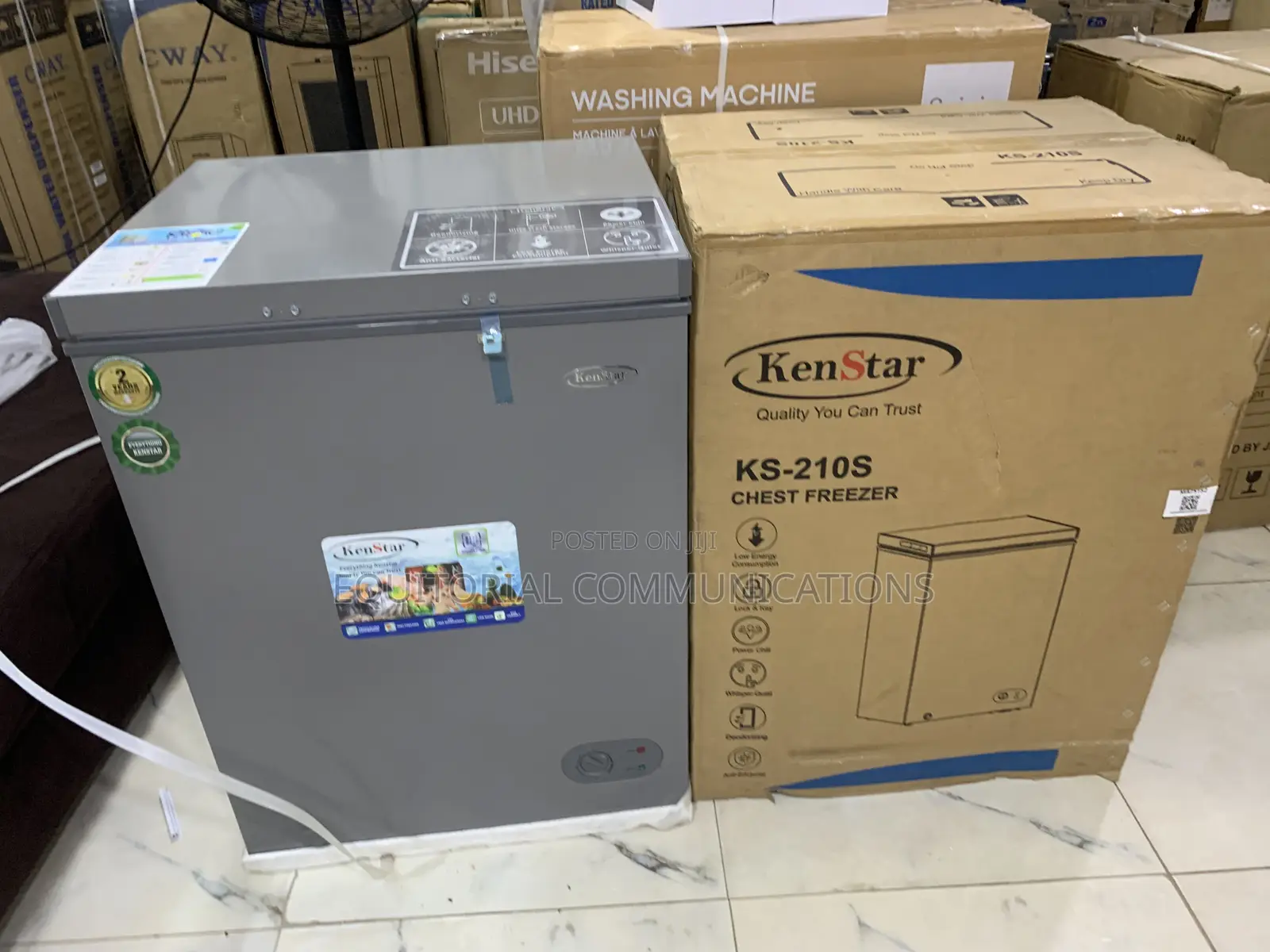 Kenstar 160L Chest Freezer KS-210S – Spacious, Reliable Durable