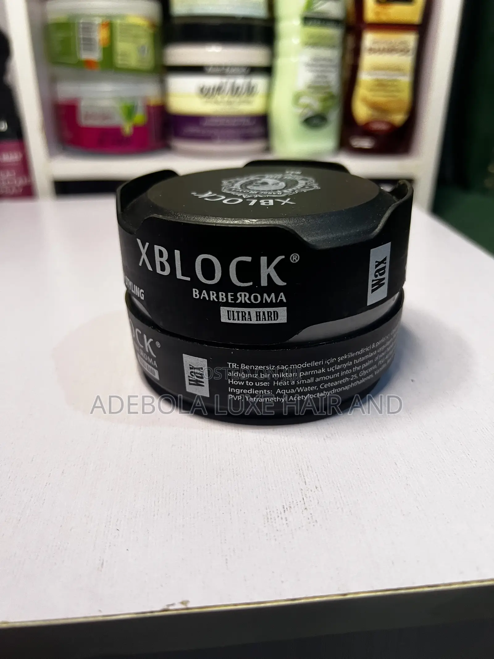 X Block Hair Styling Edge Control