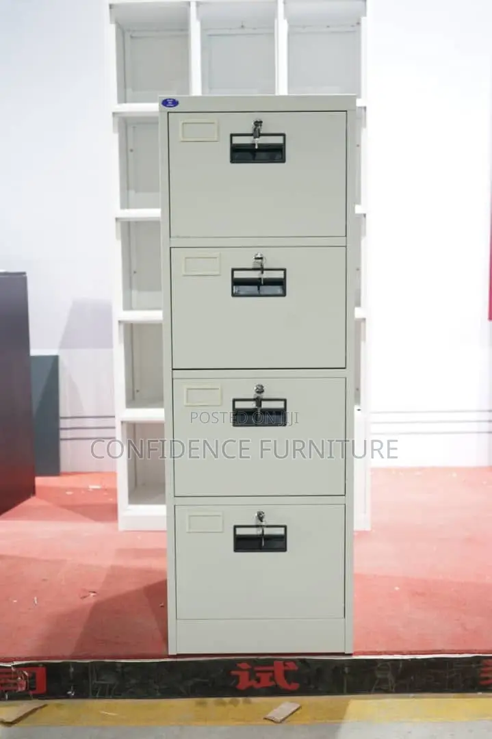 Quality Four Drawer File Cabinet With Separate Keys