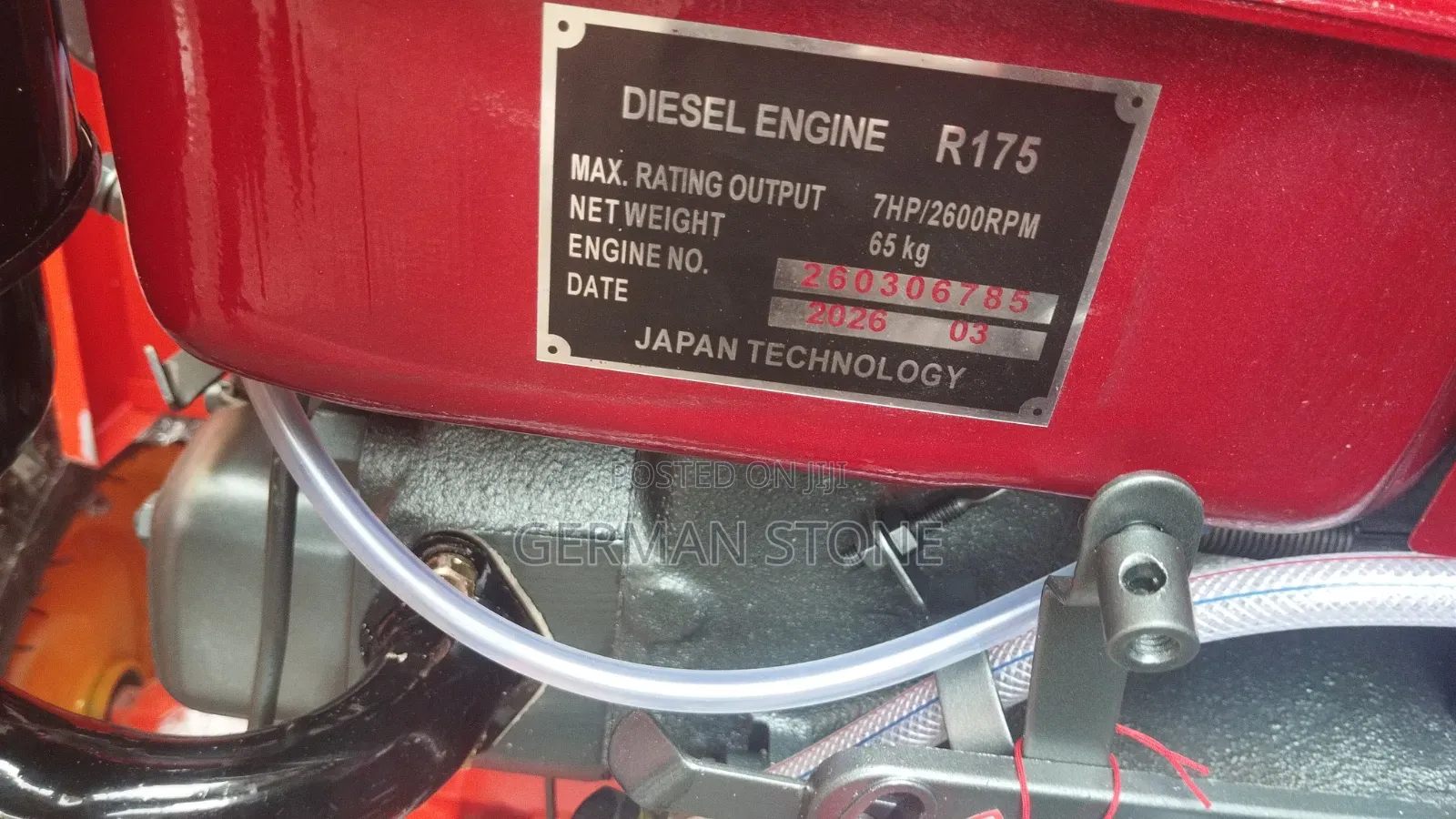 500L Portable Concrete Mixer Powered by Either Petrol or Diesel