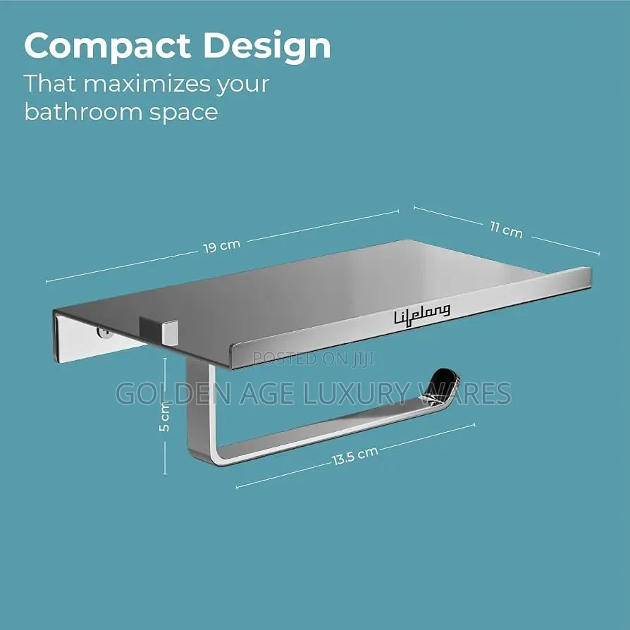 8867 Chrome Tissue Paper Holder