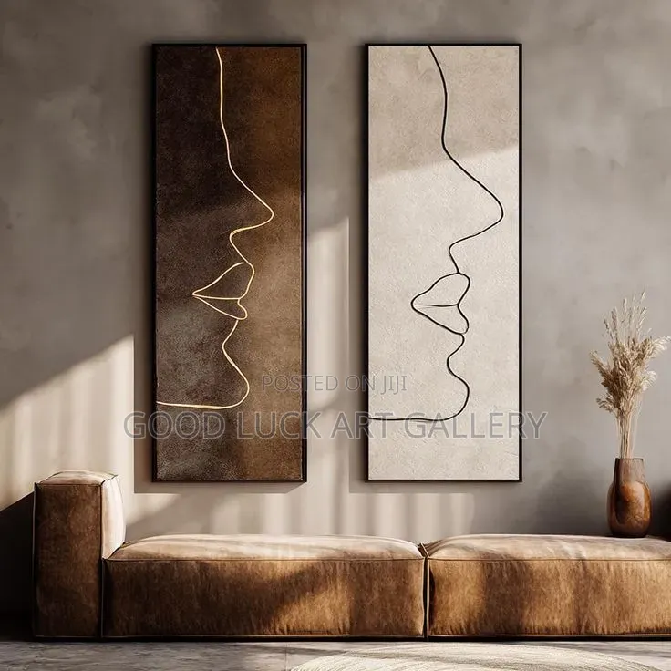 Minimalist Abstract Line Wall Art