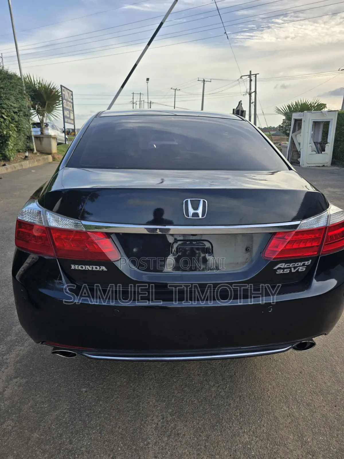 Honda Accord 2012 Black