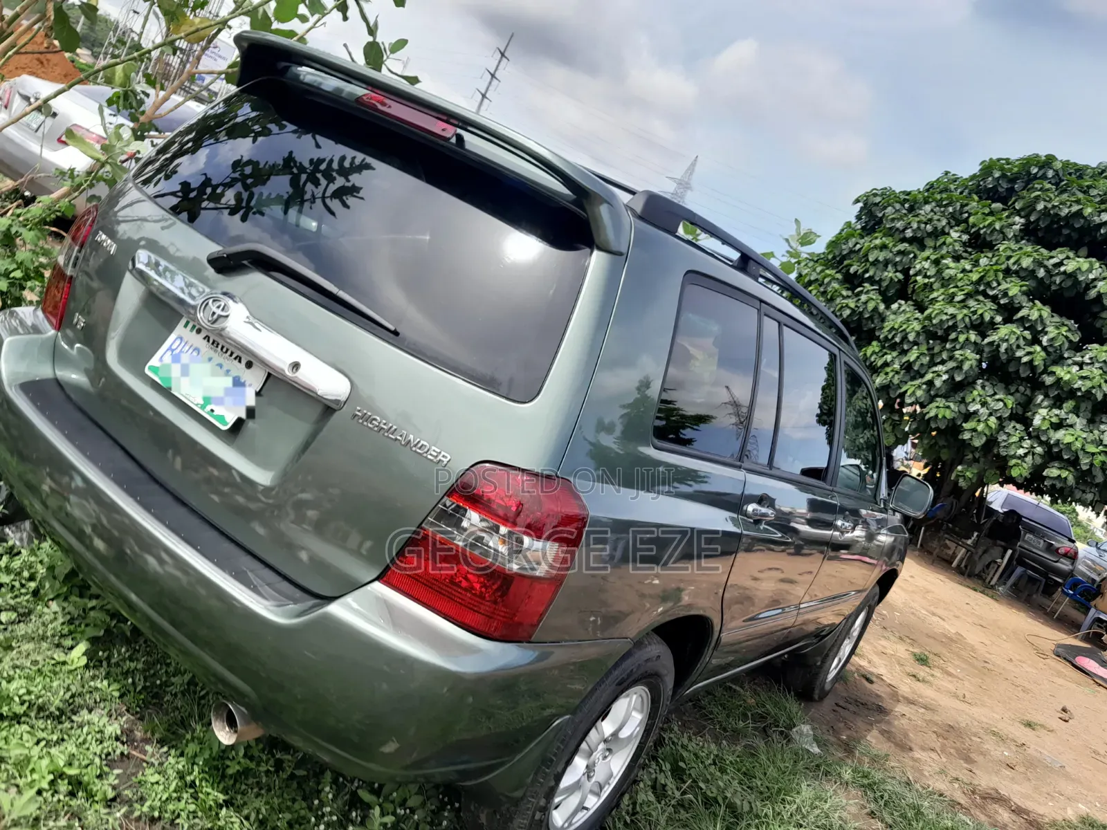 Toyota Highlander 2006 Green