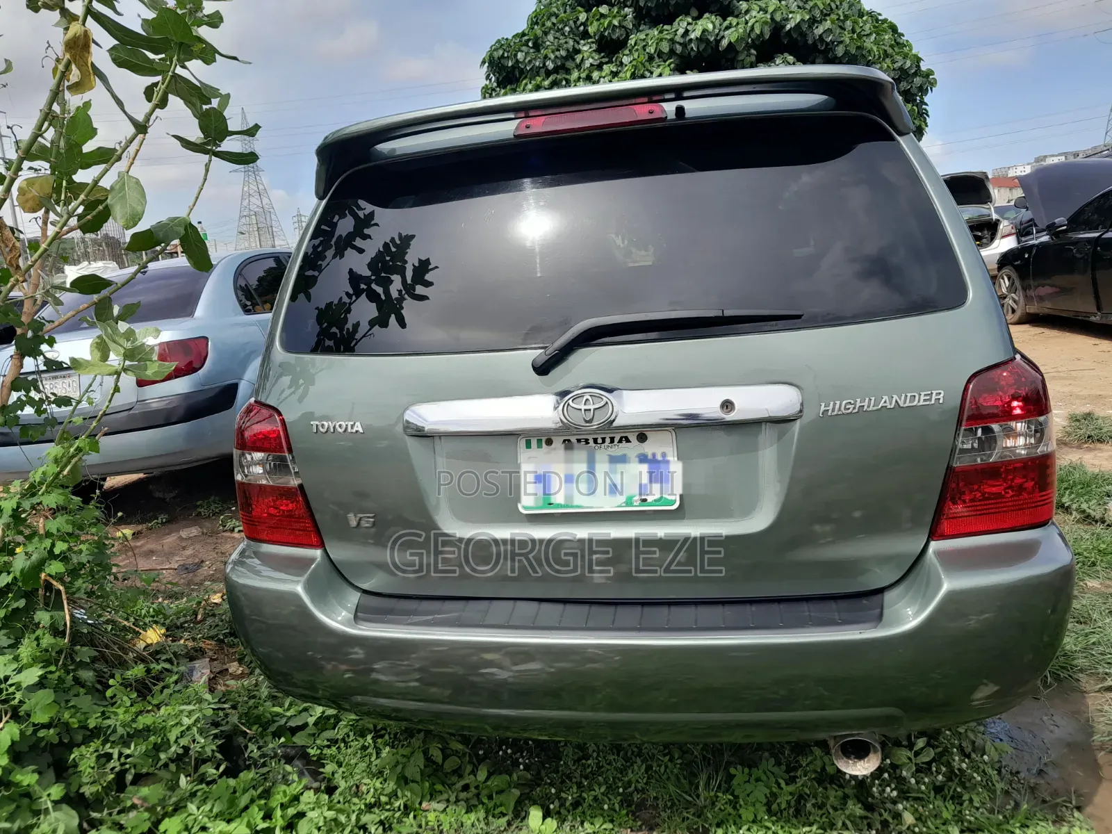 Toyota Highlander 2006 Green