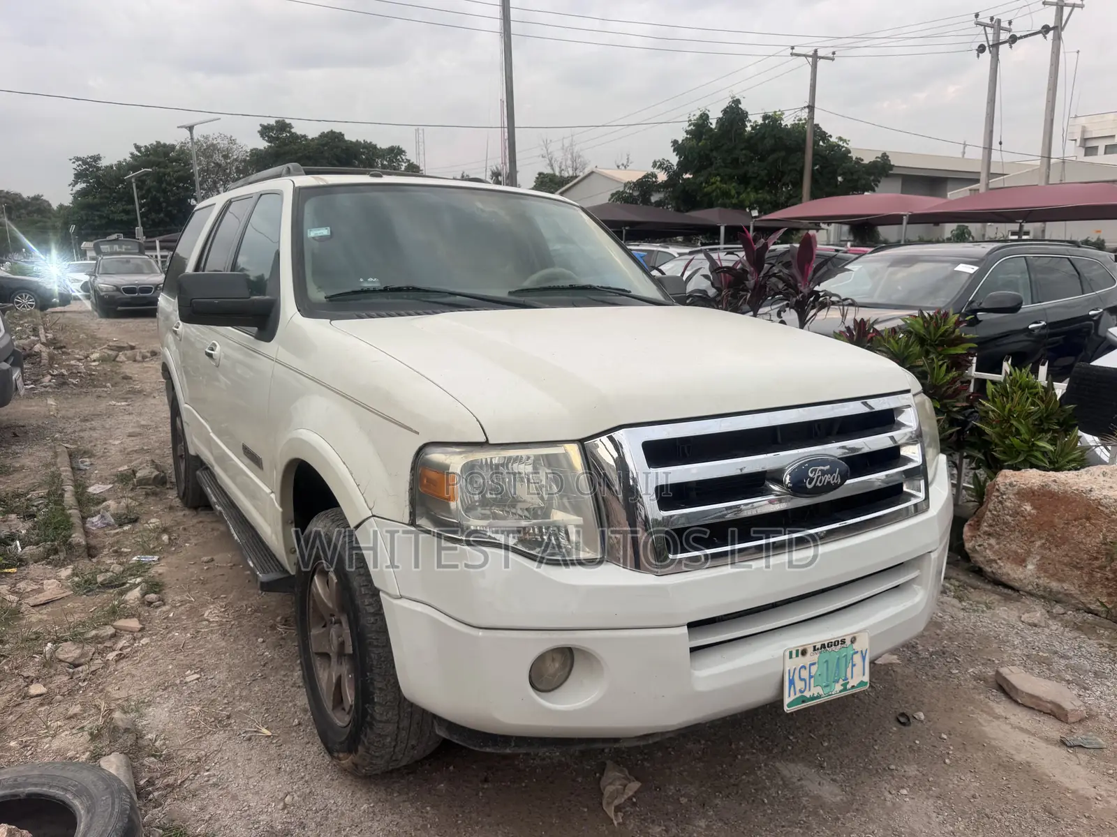 Ford Expedition King Ranch 2008 White