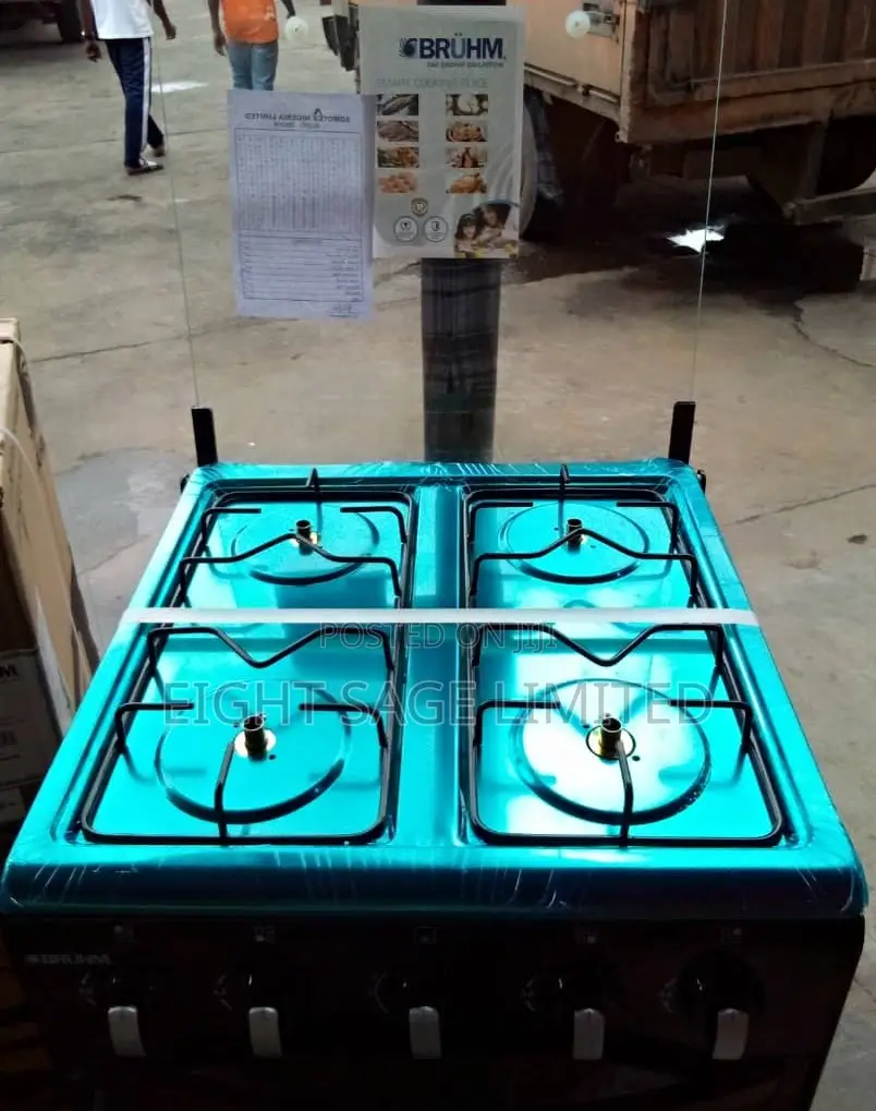 Bruhm 4 Gas Burner Standing Cooker +Oven BGC 5540I
