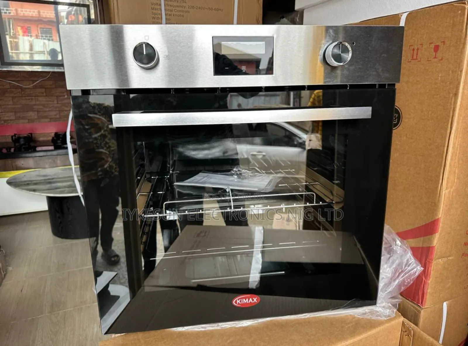 Original KIMAX Built-in Gas Electric Oven With LED Digital Display