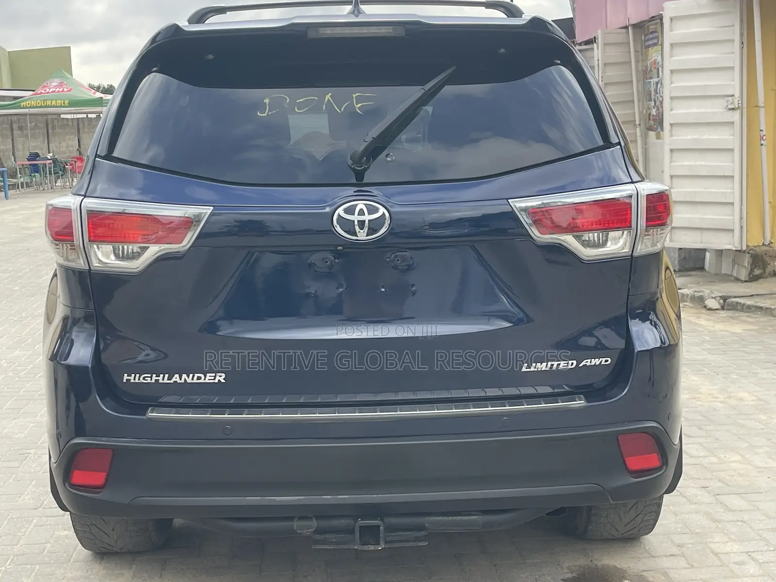 Toyota Highlander Limited 4dr SUV AWD (3.5L 6cyl 6A) 2015 Blue