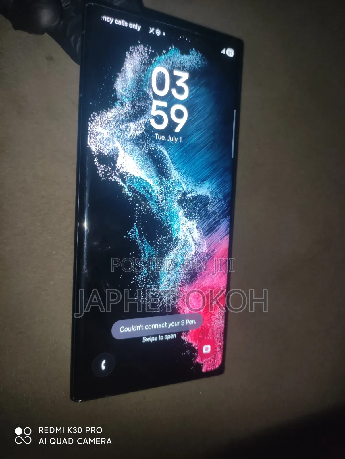 Samsung Galaxy S23 Ultra 256 GB Black