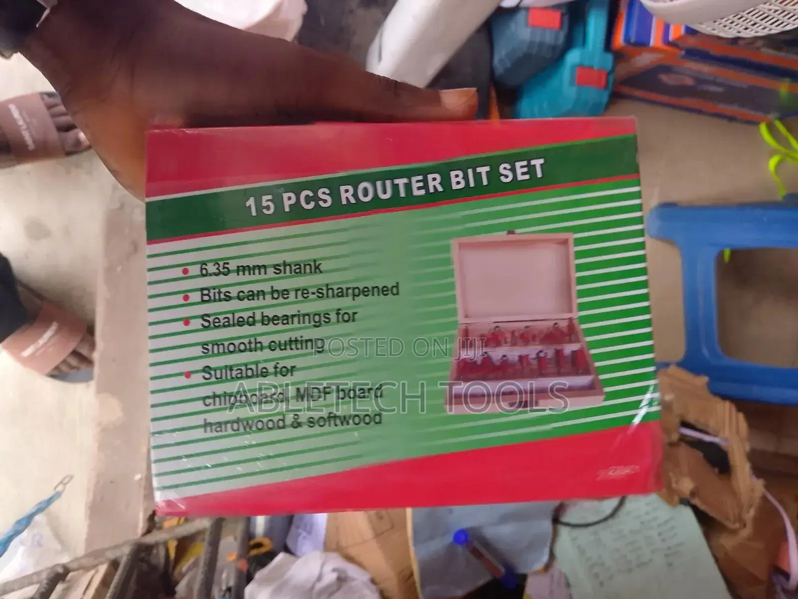 15pcs Router Bit Set