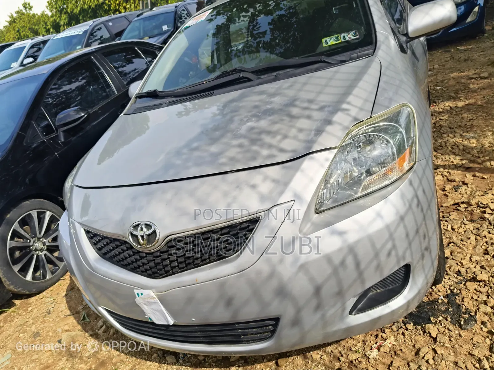 Toyota Yaris 2012 Silver