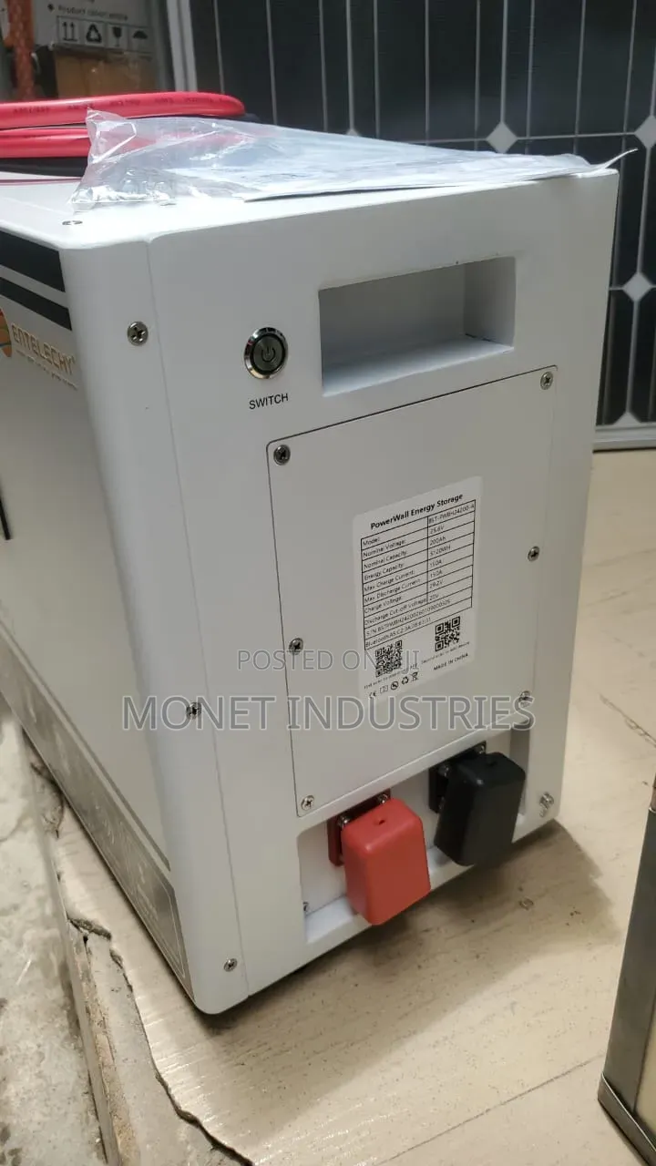 7.68kwh 25.6v Entelechy Lithium Battery