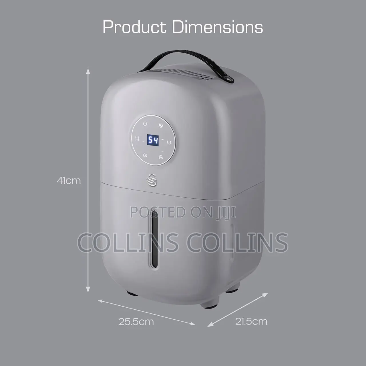 Swan 5L 2-in-1 Dehumidifier Air Purifier With LED Display