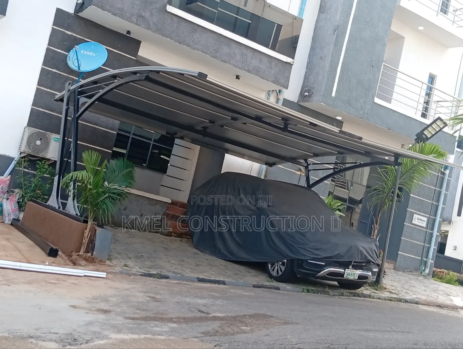 Custom Steel Carport Design.