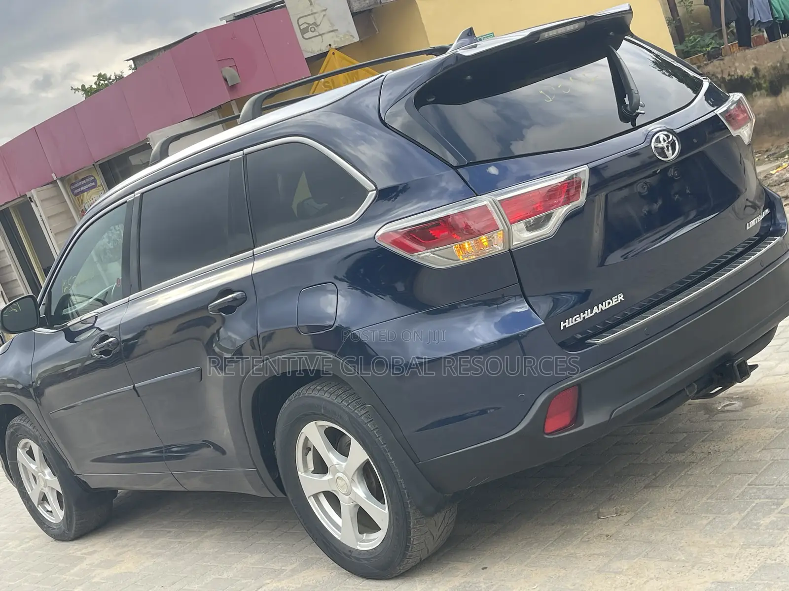 Toyota Highlander Limited 4dr SUV AWD (3.5L 6cyl 6A) 2015 Blue