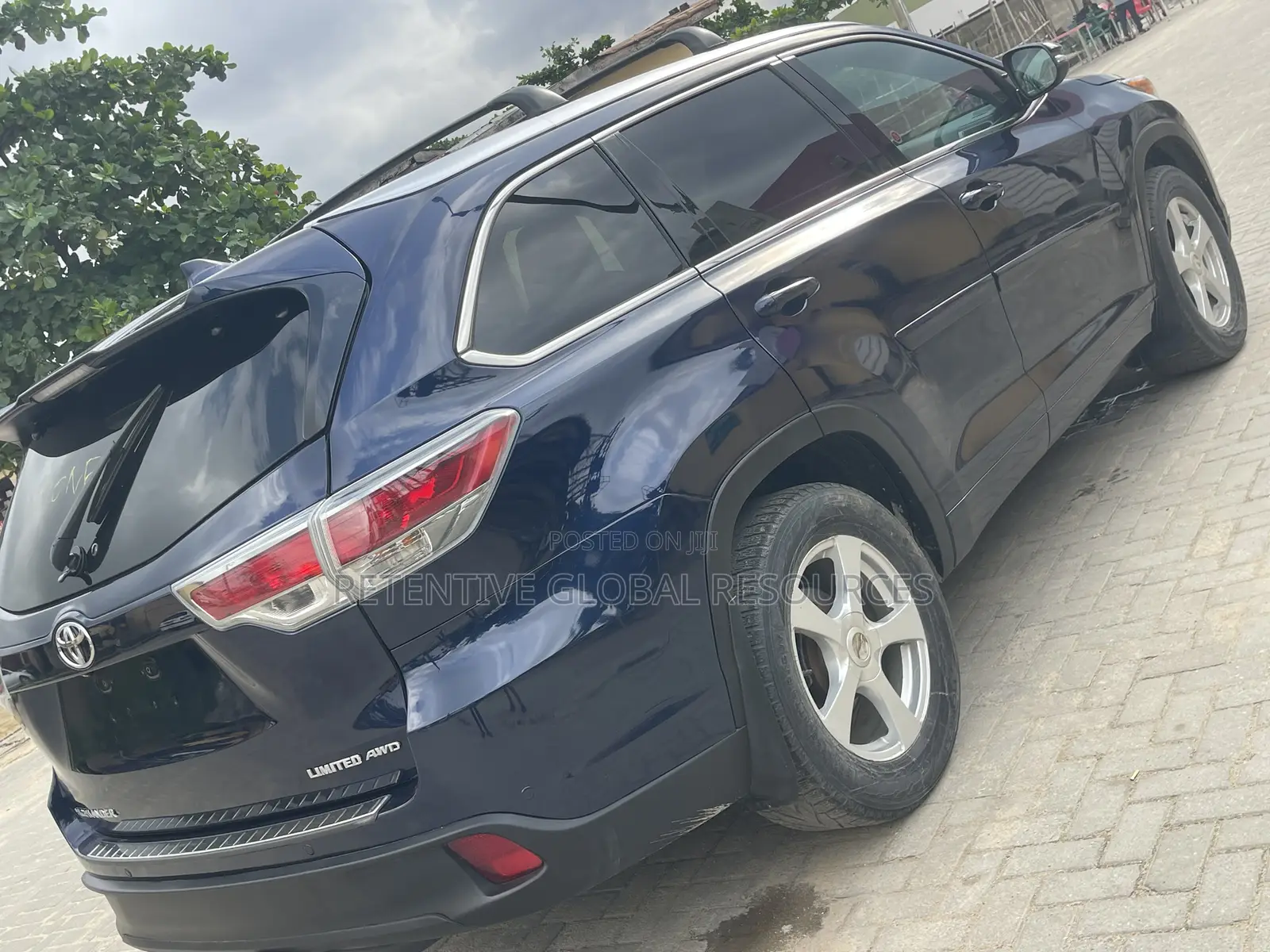 Toyota Highlander Limited 4dr SUV AWD (3.5L 6cyl 6A) 2015 Blue