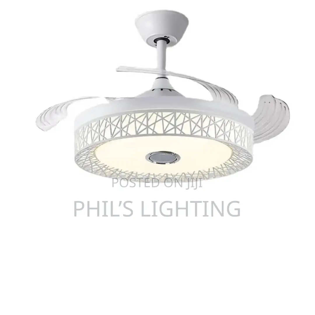 Chinese Style Chandelier Fan Integrated Rural Ceiling Fan Lights